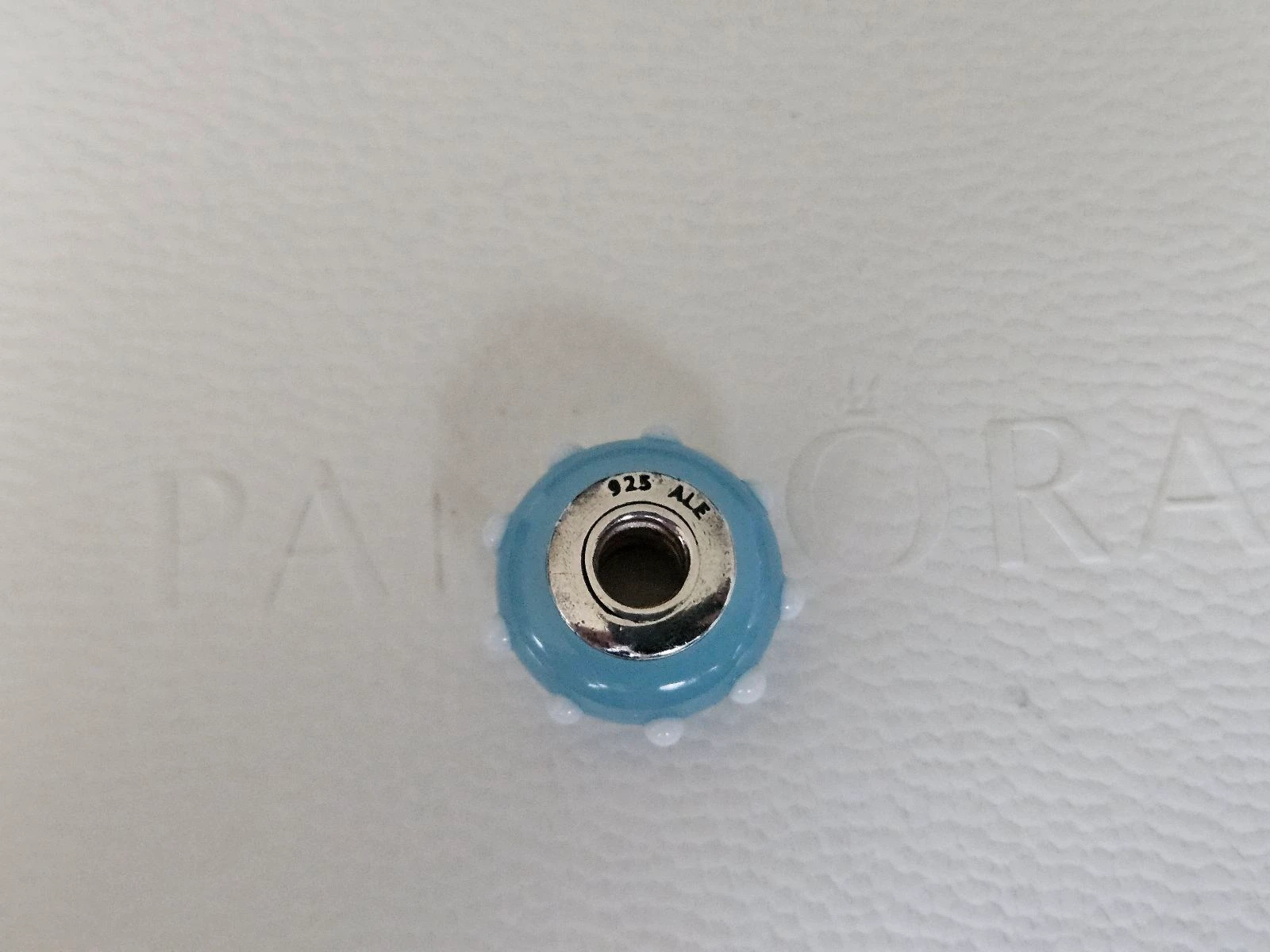 Blue spotted murano pandora – photo 4